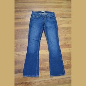 Levi's 524 Too Super Low Jeans, Flare leg, size 5M